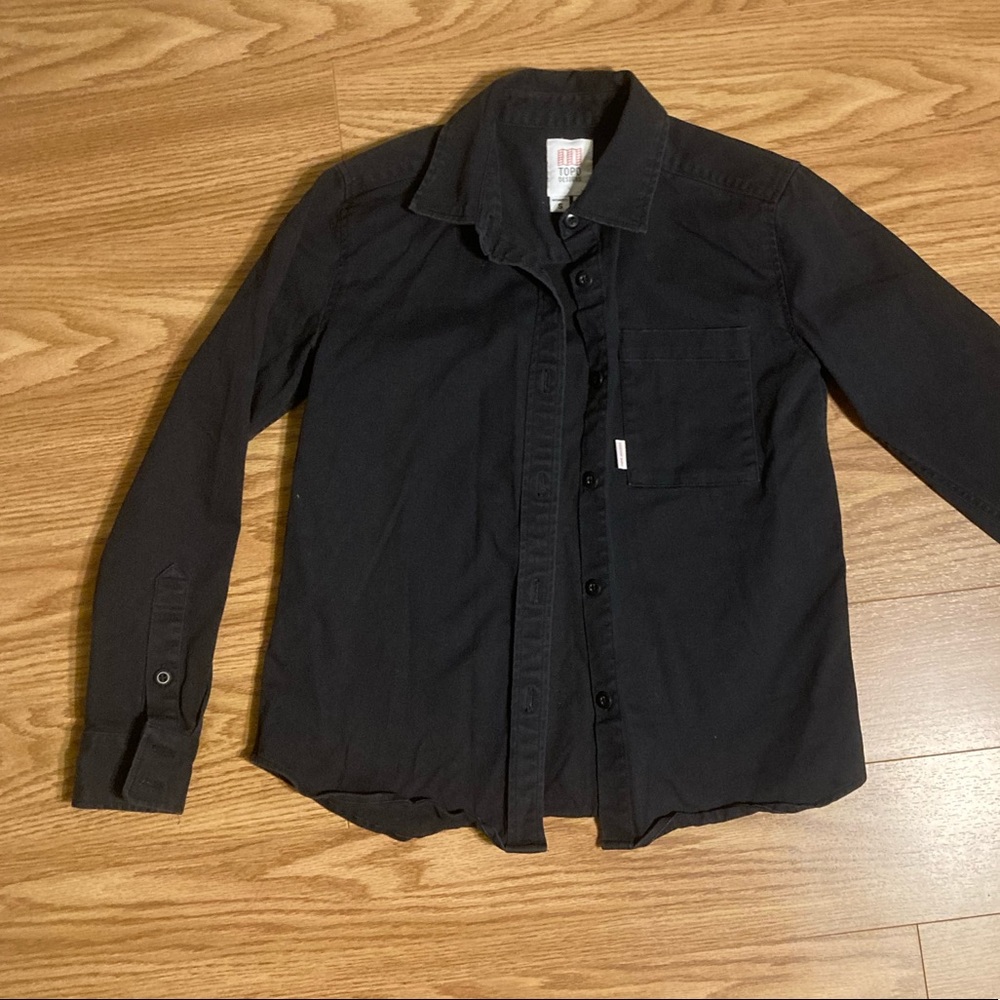 TOPO design cotton button up